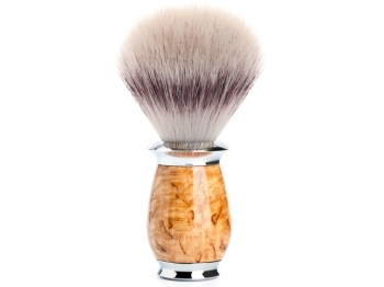 Mhle Rasierpinsel Purist Silvertip Fibre Karelische Maserbirke