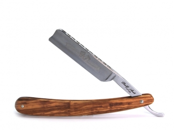 Aust Rasiermesser 5/8 Zoll INOX Edelstahl rostfrei Olivenholz