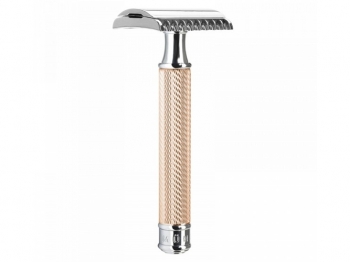 Mhle Rasierhobel Traditional Nassrasierer offener Zahnkamm ros