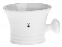 Rasierpinsel Setangebot 3tlg. Mhle Purist Dachshaar Silberspitz Maserbirke