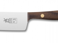 Windmhlenmesser K3 rostfrei Walnuss Filiermesser Kochmesser Walnussholz 12,5cm