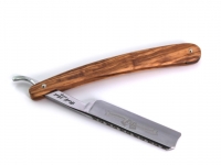 Aust Rasiermesser 5/8 Zoll INOX Edelstahl rostfrei Olivenholz