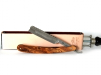 Set Angebot mit Ralf Aust Rasiermesser 5/8 INOX Edelstahl rostfrei Olivenholz