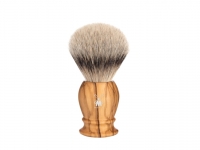 Mhle Rasierpinsel CLASSIC Dachshaar Silberspitz Fu Olivenholz 21mm Ringgre