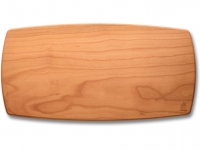 Windm�hlenmesser Schneidbrett gebogene Seiten mit Unterfr�sung 465 x 230 x 20 mm