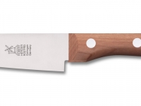 Windmhlenmesser Messer Kochmesser Petty Edelstahl rostfrei 13,0cm Klinge mit Heft aus Kirschholz